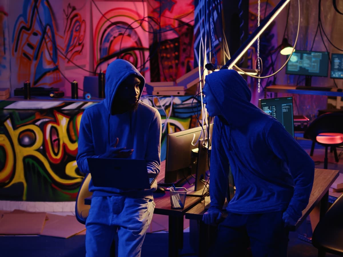 Urban laptop production room